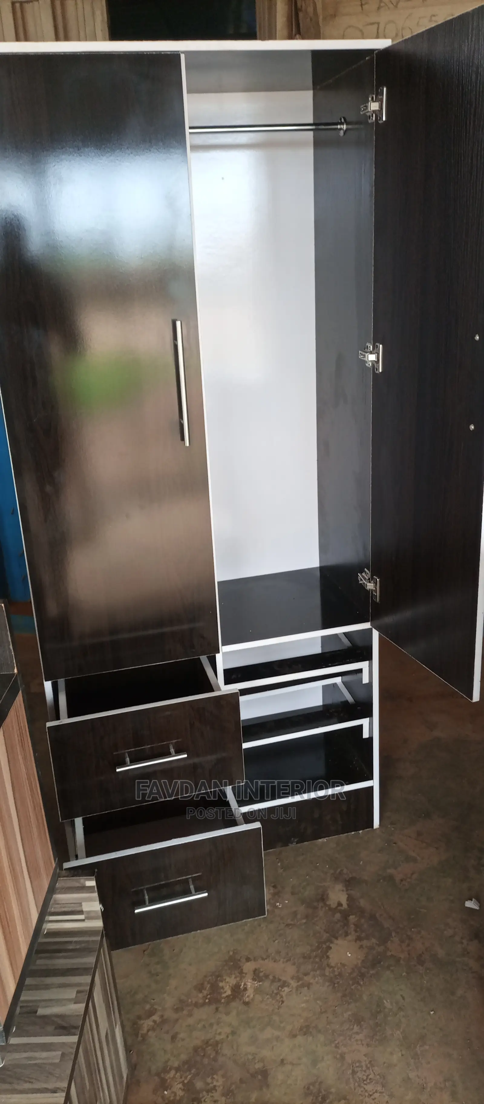 Quality Black Wardrobe