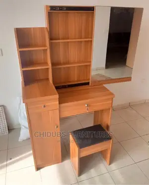 Beautiful Dresser Set With Adjustable Mirror