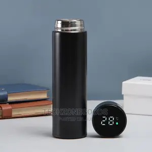 LED Temperature Stainless Steel Vaccum Flasks (500ml)