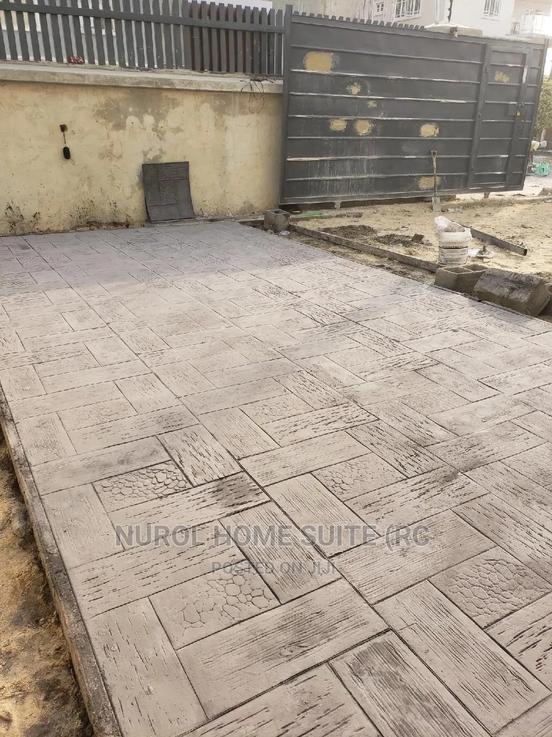 (Wooden Stone Pattern) Concrete Stamp