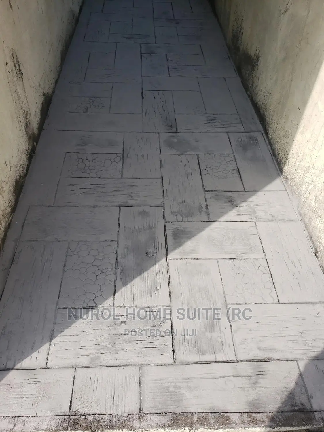 (Wooden Stone Pattern) Concrete Stamp