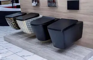 Black Wall Hung Wc