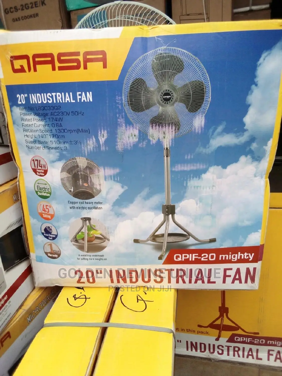 Qasa Industrial Fan