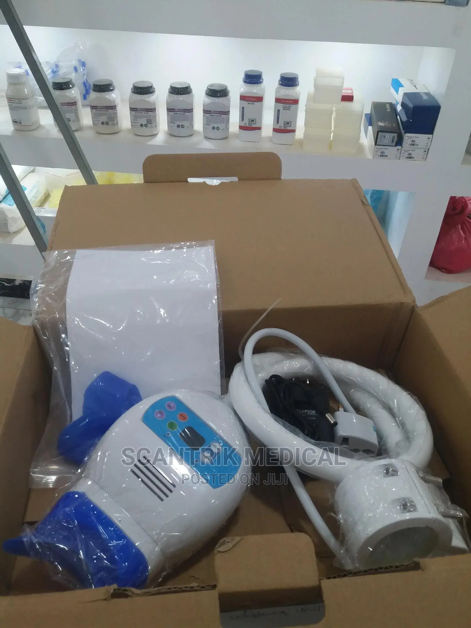 Teeth Whitening Accelerator With Blue Cold Light