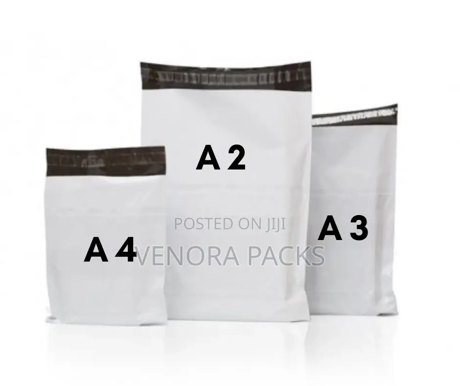 Courier Nylon Bags With Invoice Pocket 50pcs