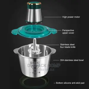 3 Liter Meat Grinder Blender Mincer Mixer Food Chopper