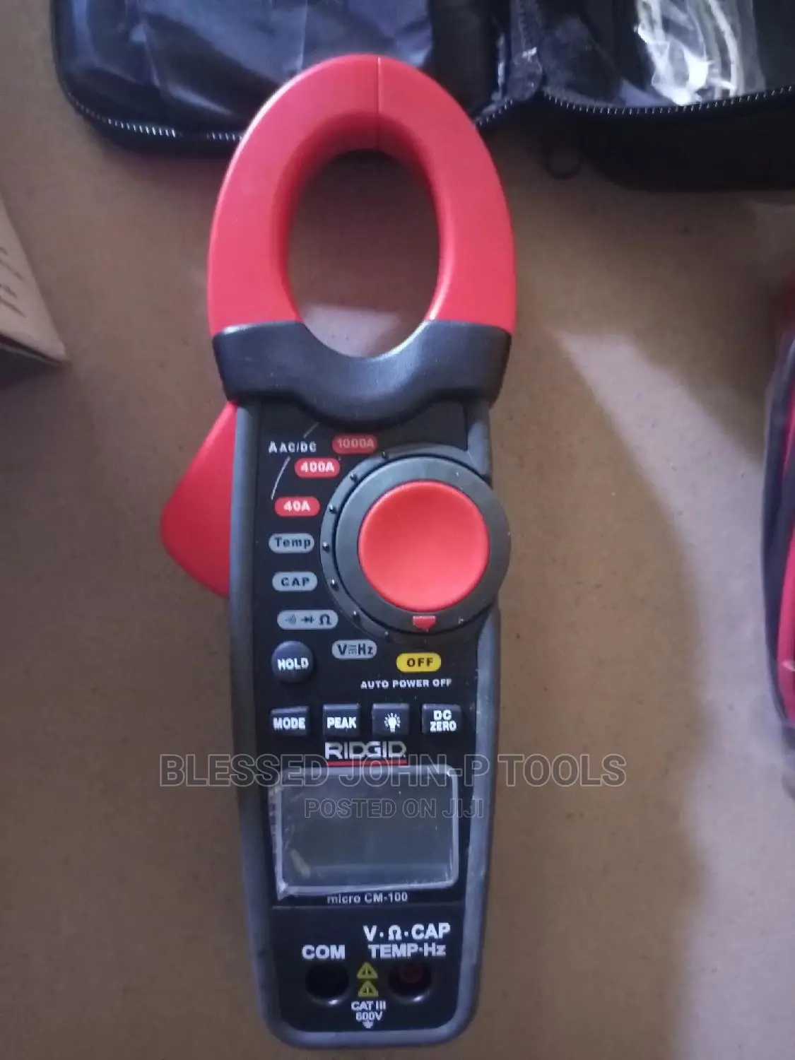 Rigid Clamp Meter Ac/Dc