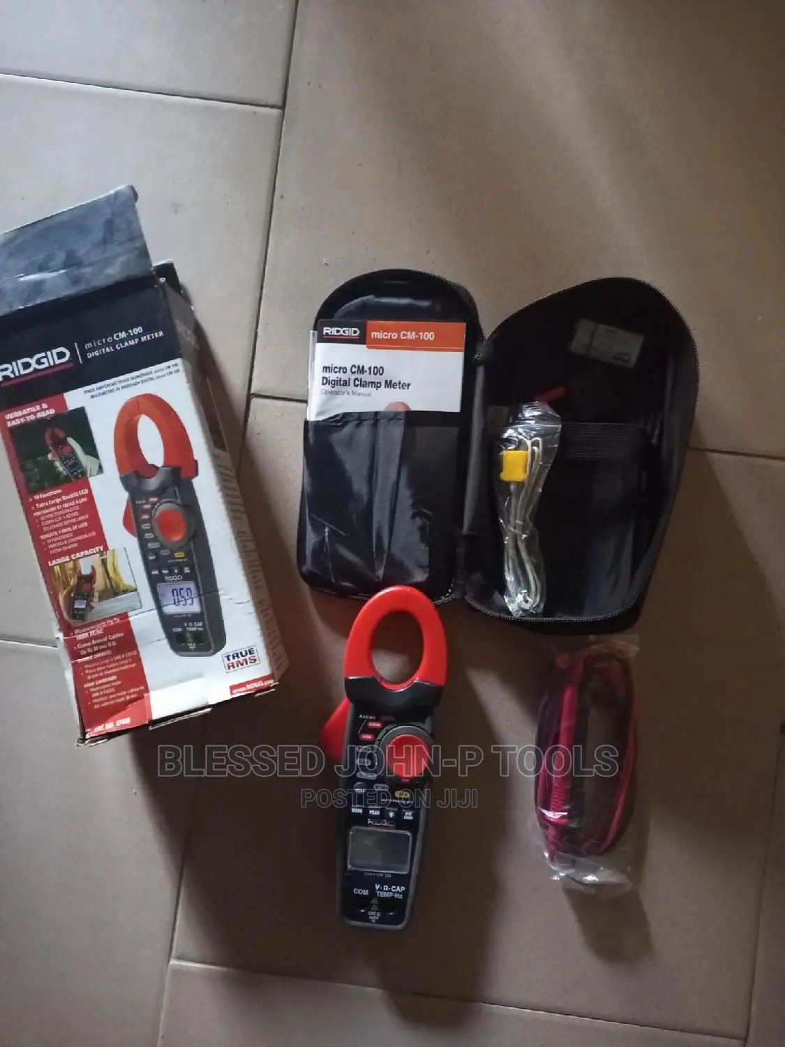 Rigid Clamp Meter Ac/Dc