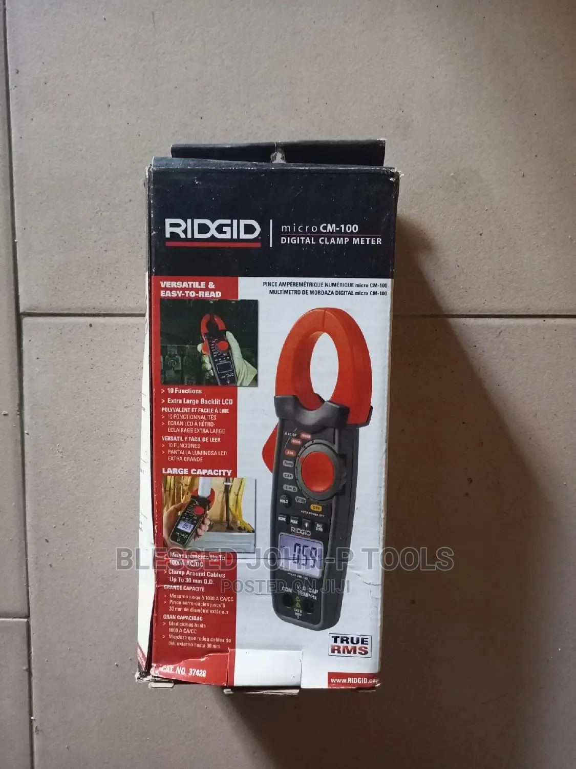 Rigid Clamp Meter Ac/Dc