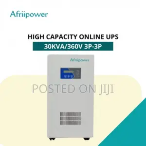 Afriipower 30kva/360v 3p-3p (3-Phase) Online Ups