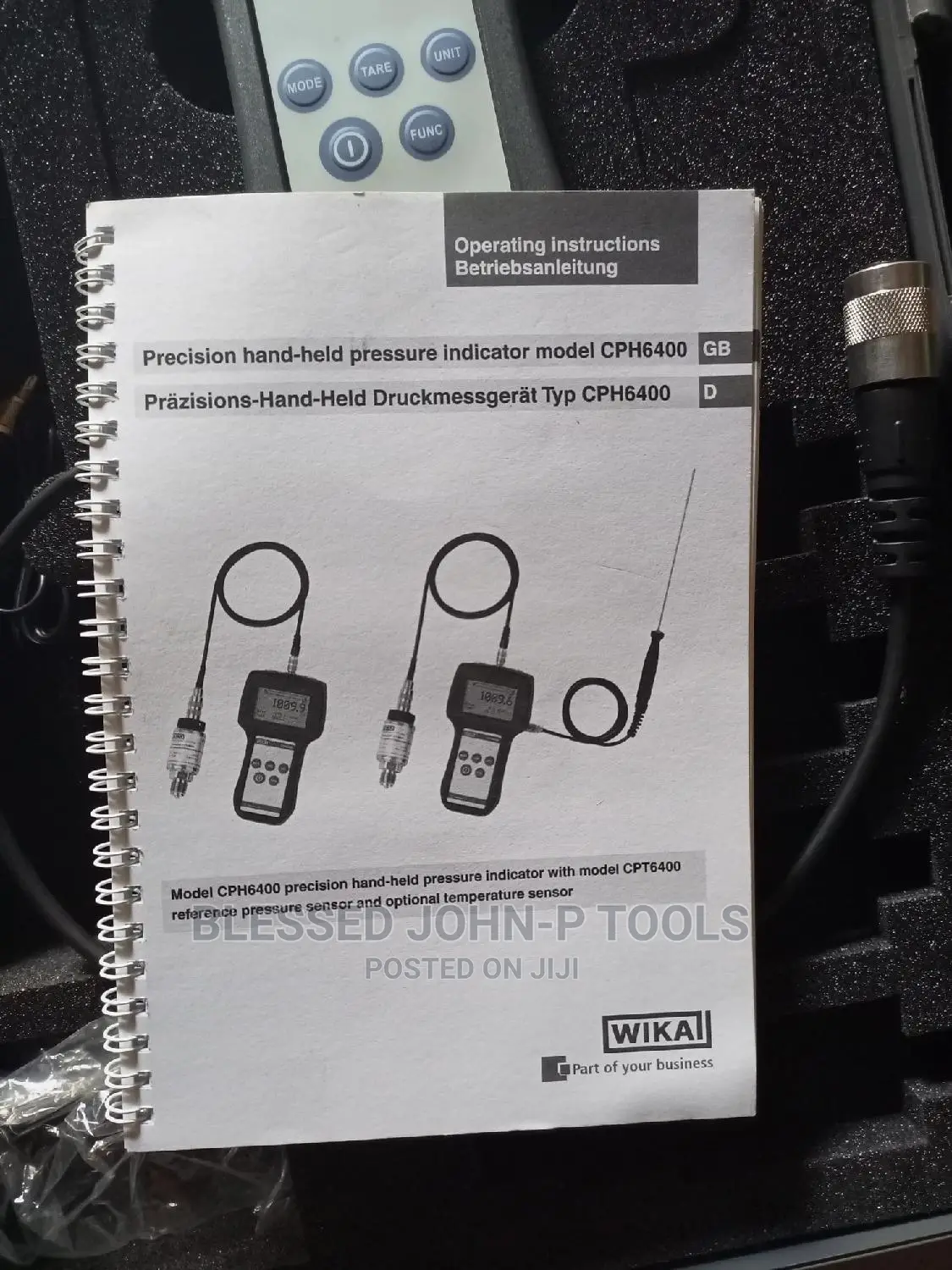 Precision Hand-Held Pressure Indicator