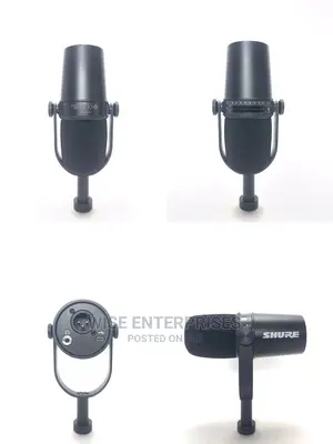 Shure Mv7 Usb Podcast Mic With Cloudlifer Mic Activator