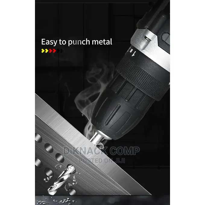 42VF Cordless Drill Dirve Kit 2 Speed All Copper Power Drill
