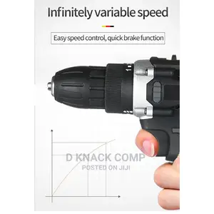 42VF Cordless Drill Dirve Kit 2 Speed All Copper Power Drill