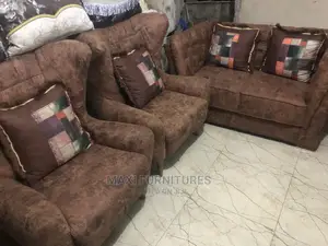 Complete Set of Leather Sofa