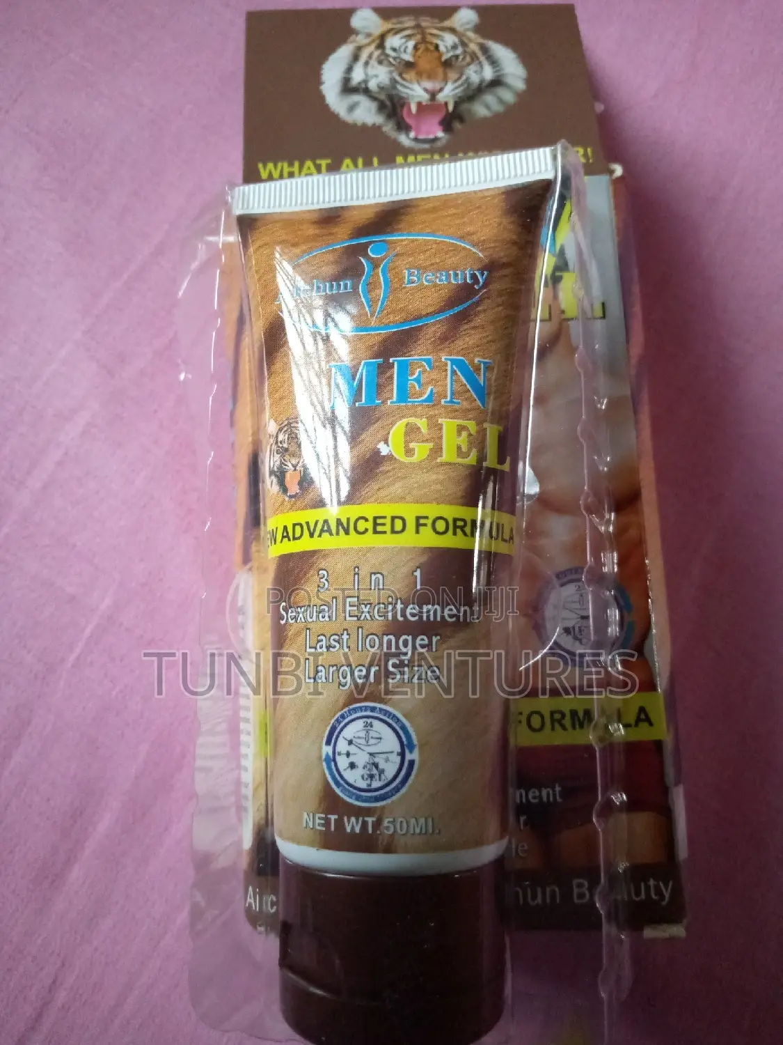 MEN GEL 100 Percent Made for Men