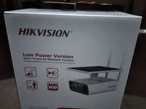 Hikvision 4mp Security Solar Powered Camera