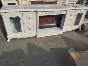 2 Meters Fireplace TV Stand