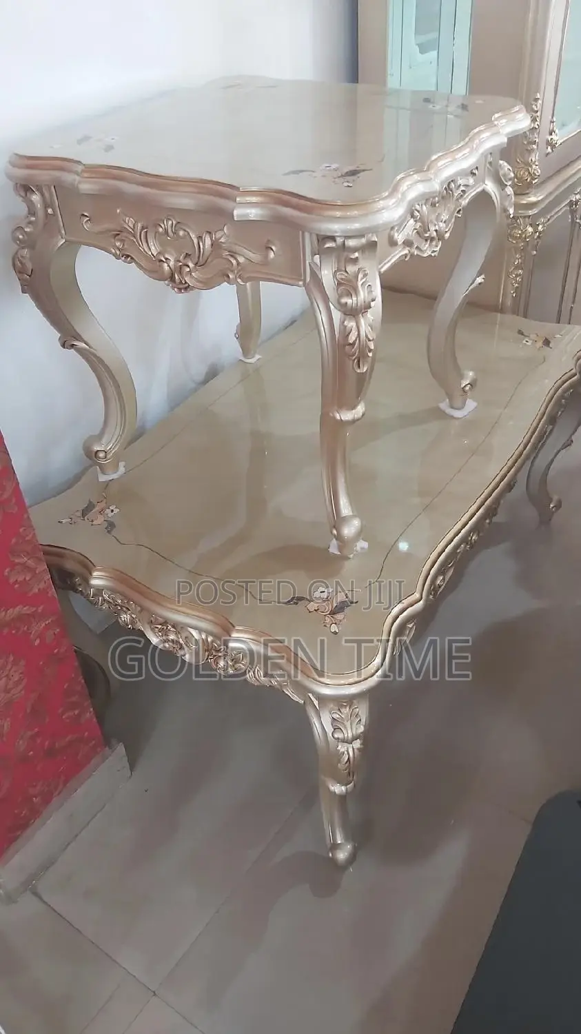 Set of Wooden Centre Table
