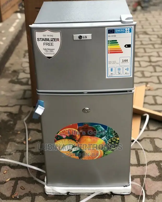 Brand New LG 100litter Double Door Fridge/Silver/External/