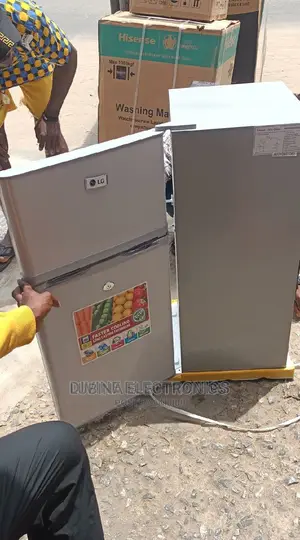 Brand New LG 100litter Double Door Fridge/External/Silver/