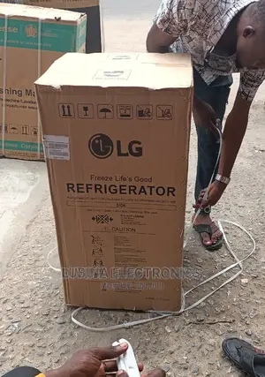 Brand New LG 100litter Double Door Fridge/External/Silver/