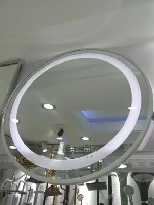 White  Frame Led Mirror