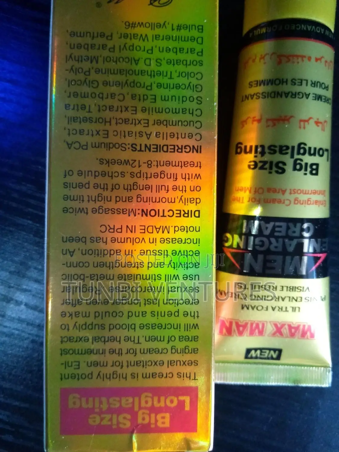 Maxman Enlarging Cream