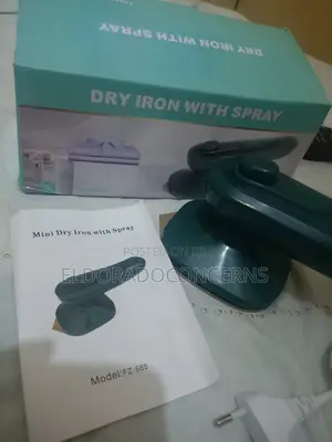 Mini Spray Travel Iron