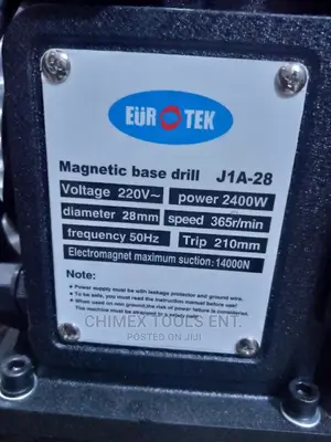 Electrical Magnetic Drill Machine 28mm