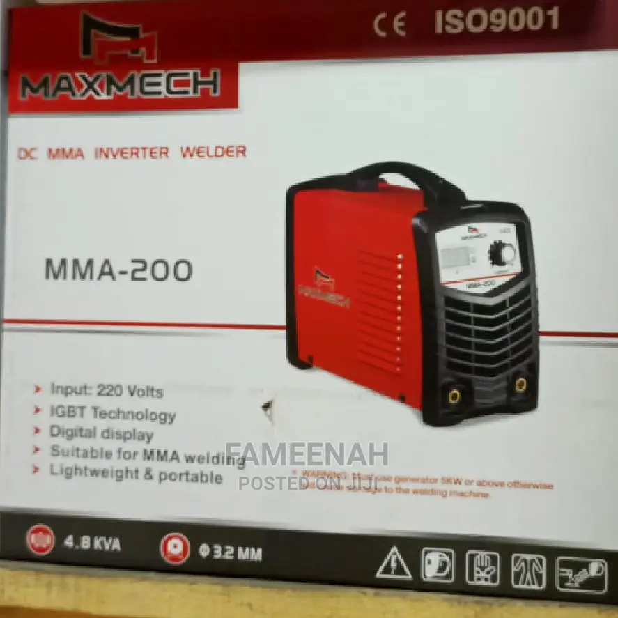 Maxmech Welding Machine Mma-200