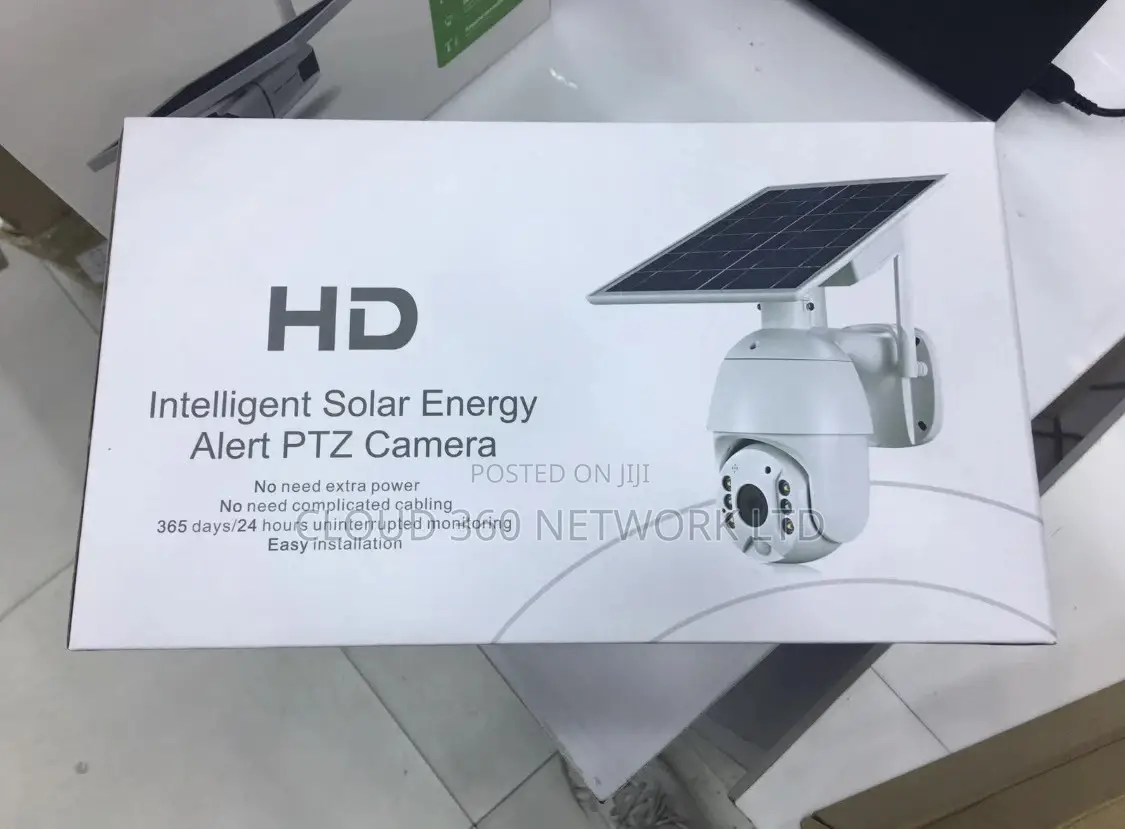 Intelligent Solar Energy Alert PTZ Camera