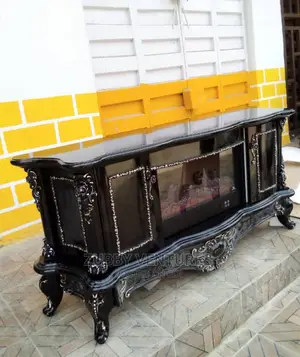 Brand New Royale Fireplace Tv Stand With Good Designer