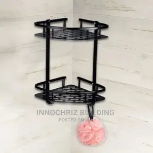 Black Aluminum Shelf