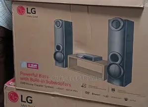 Brand New LG Bluetooth DVD Home Theater System (600 Watts)