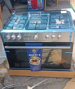 Brand New Maxi 60/90cm 5burner Standing Gas Cooker With Oven