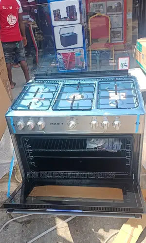 Maxi 5 Burner Standing Gas Cooker With Oven(60 by 90 Cm)