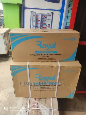 Brand New ROYAL 1HP INVERTER Split Unit Ac/100% Full Copper