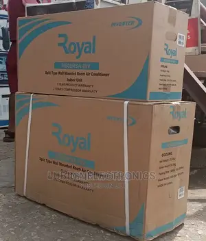 Brand New ROYAL 1HP INVERTER Split Unit Ac(100% Full Copper)