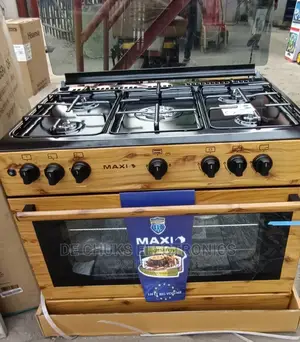 Brand New Maxi 5 Burner 60 by 90cm Standing Gas Cooker