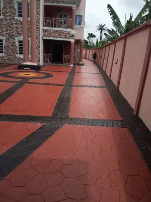 Concrete Stamp Floor Work