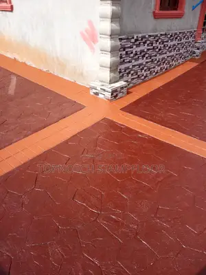 Concrete Stamp Floor Work