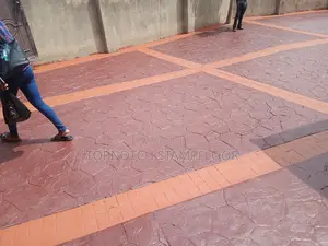 Concrete Stamp Floor Work