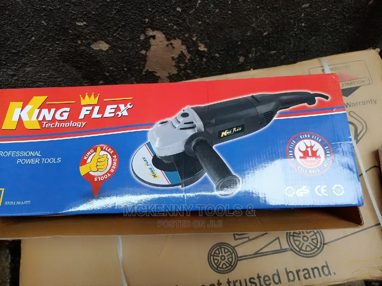 King Flex 9" Heavy Duty Industrial Angle Grinder