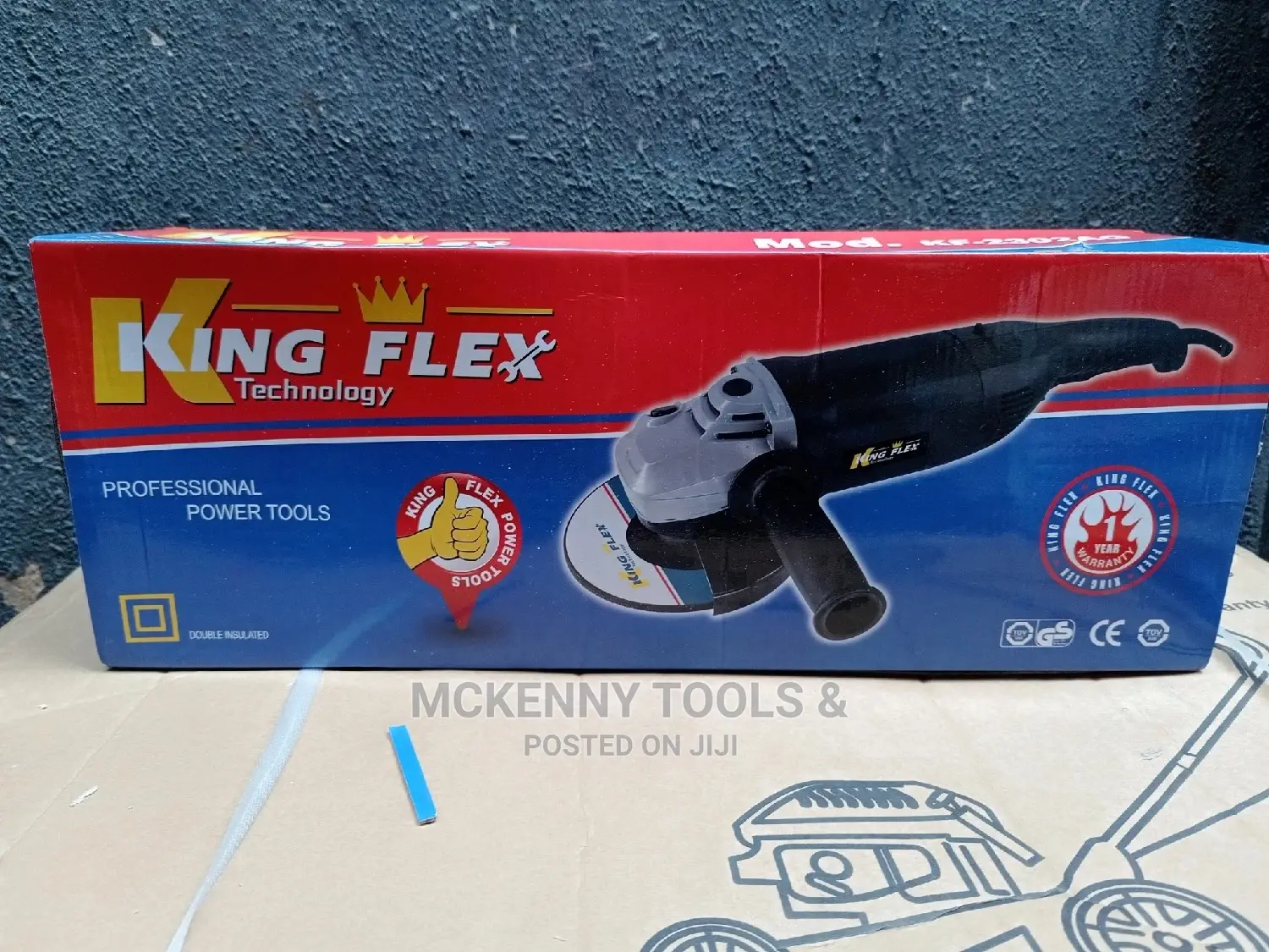 King Flex 9" Heavy Duty Industrial Angle Grinder