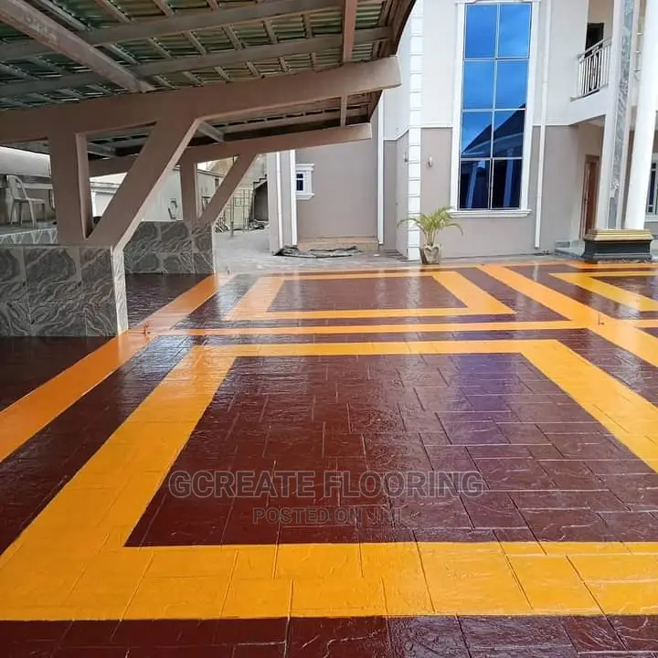 Floor Stamping Concrete Concept