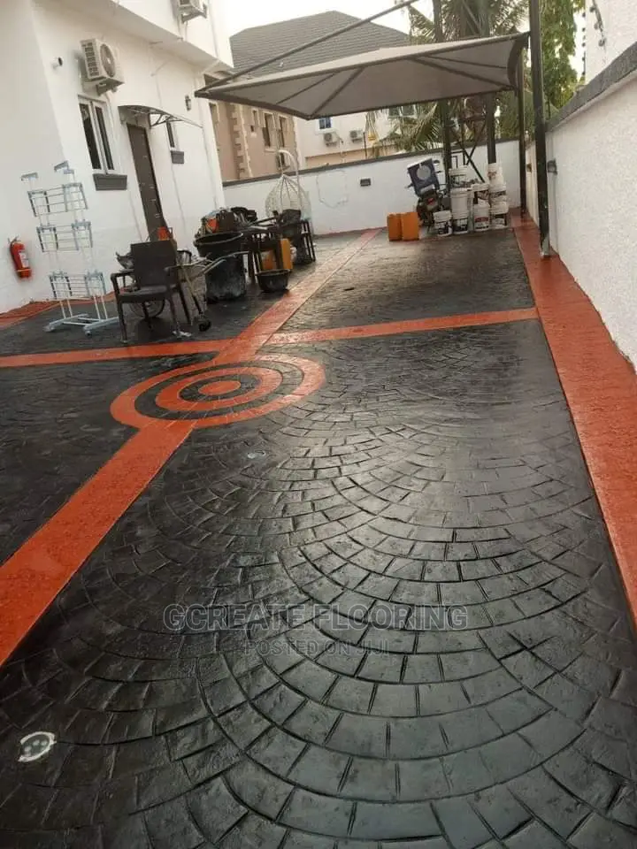 Floor Stamping Concrete Concept