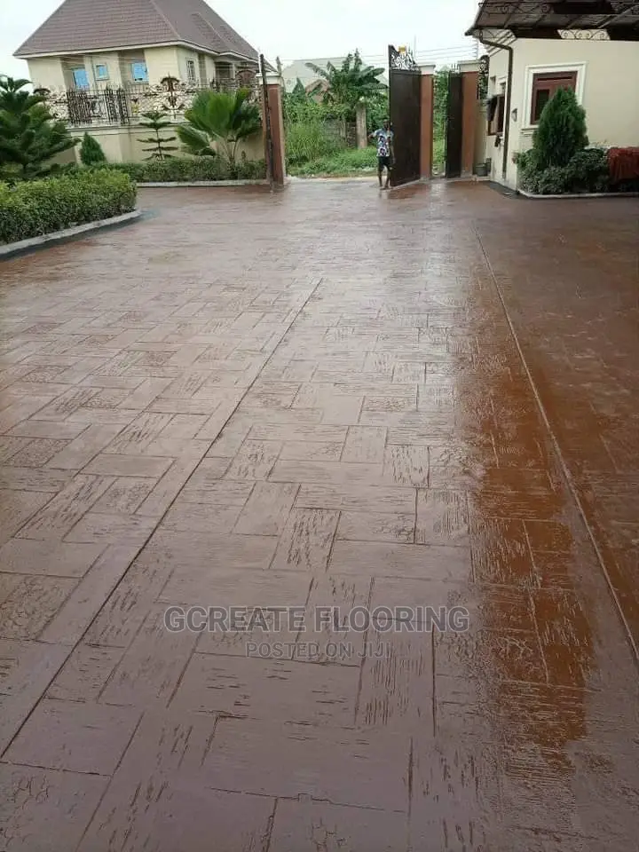 Floor Stamping Concrete Concept