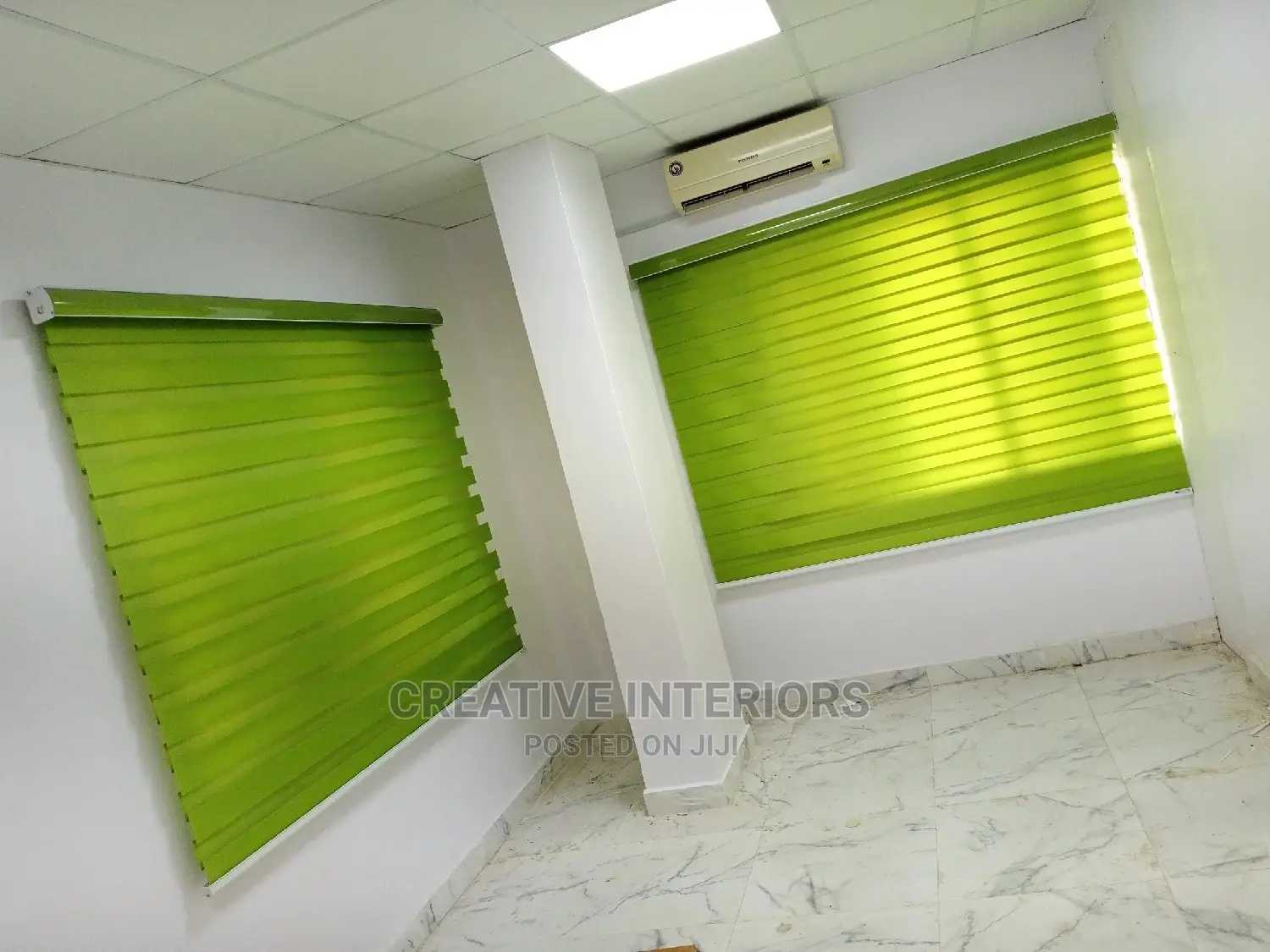 Luxury Adjustable Day and Night Window Blinds.