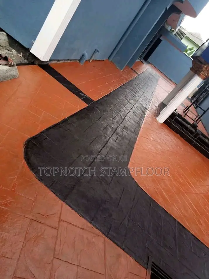 Concrete Floor Design Art Work